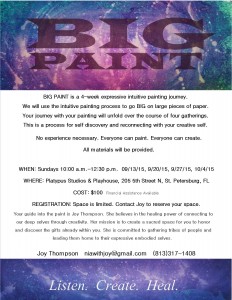 Big Paint Flyer